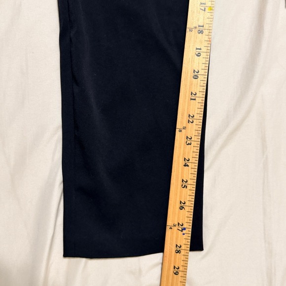 Alice + Olivia Women's Black Hiloti Cross Back Silk Blend Jumpsuit Size 2 - Picture 14 of 14